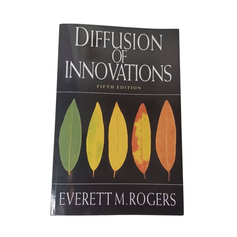 Diffusion Of Innovations Paperback Book -Everett M. Rogers -2003 -Fifth Edition